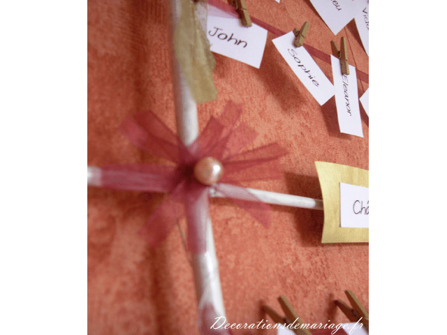   décoration mariage table loisirs créatifs faire soi même bricolage thème automne plan de table rentrée des classes