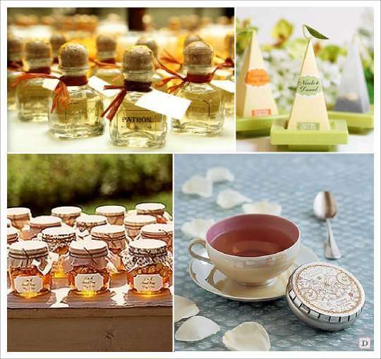 mariage hiver cadeau gourmand mignonette alcool the miel mariage hiver cadeau gourmand mignonette alcool the miel