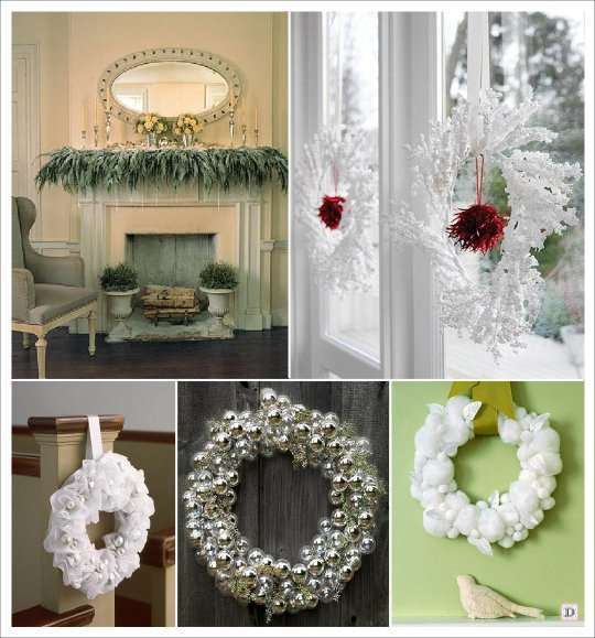 mariage hiver decoration salle couronne boule de noel branchage sapin mariage hiver decoration salle couronne boule de noel branchage sapin
