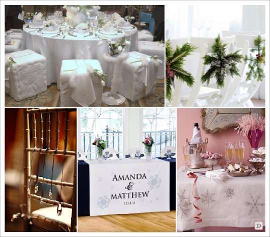mariage hiver decoration table surnappe personnalise decoration chaise mariage hiver decoration table surnappe personnalise decoration chaise