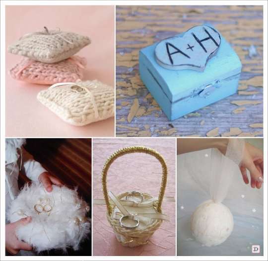 mariage hiver porte alliances panier coffre bois boule neige mariage hiver porte alliances panier coffre bois boule neige