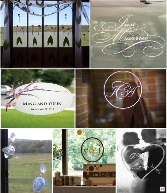 decoration_mariage_salle_vitre_sticker_marqueur decoration_mariage_salle_vitre_sticker_marqueur
