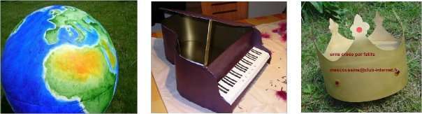   urne de mariage loisirs créatifs globe voyage piano musique couronne médiéval