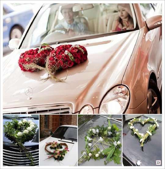 decoration_voiture_mariage_composition_florale_coeur