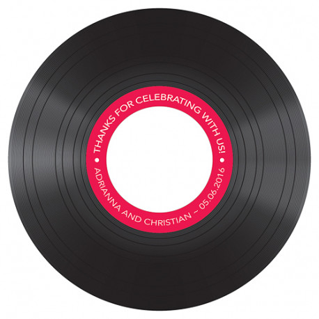 Sticker pour cd personnalisable vinyl
