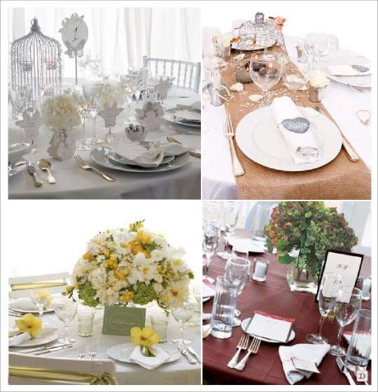 Marque place papillon decoration table mariage : objets-deco par decomariage