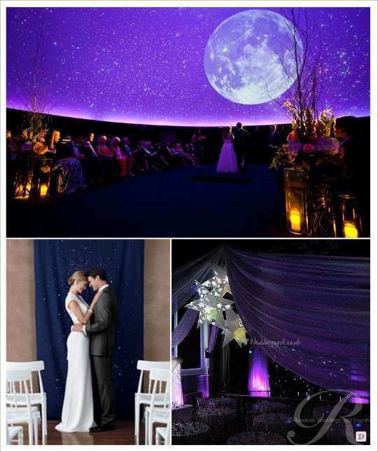 décoration lumineuse #mariage sous les #étoiles bougies lanternes